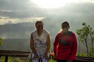 Мы на вершине вулкана Батур