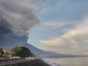 Вулкан Агунг. Извержение вулкана, остров Бали